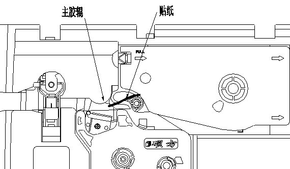線(xiàn)號機貼紙盒