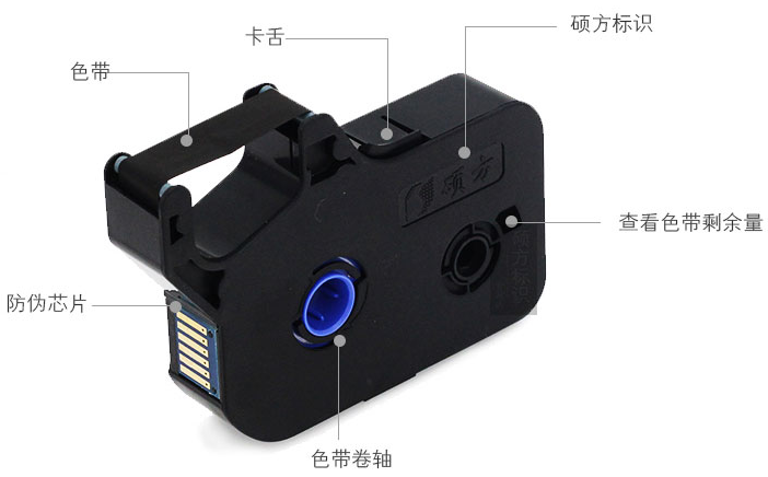碩方線(xiàn)號機色帶