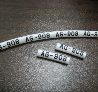 線(xiàn)號管打碼機TP70/TP76打印樣品
