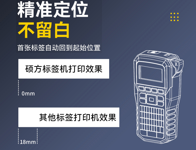 首段不留白，碩方標簽打印機G15 Mini攻克技術(shù)難關(guān)，將節約進(jìn)行到底